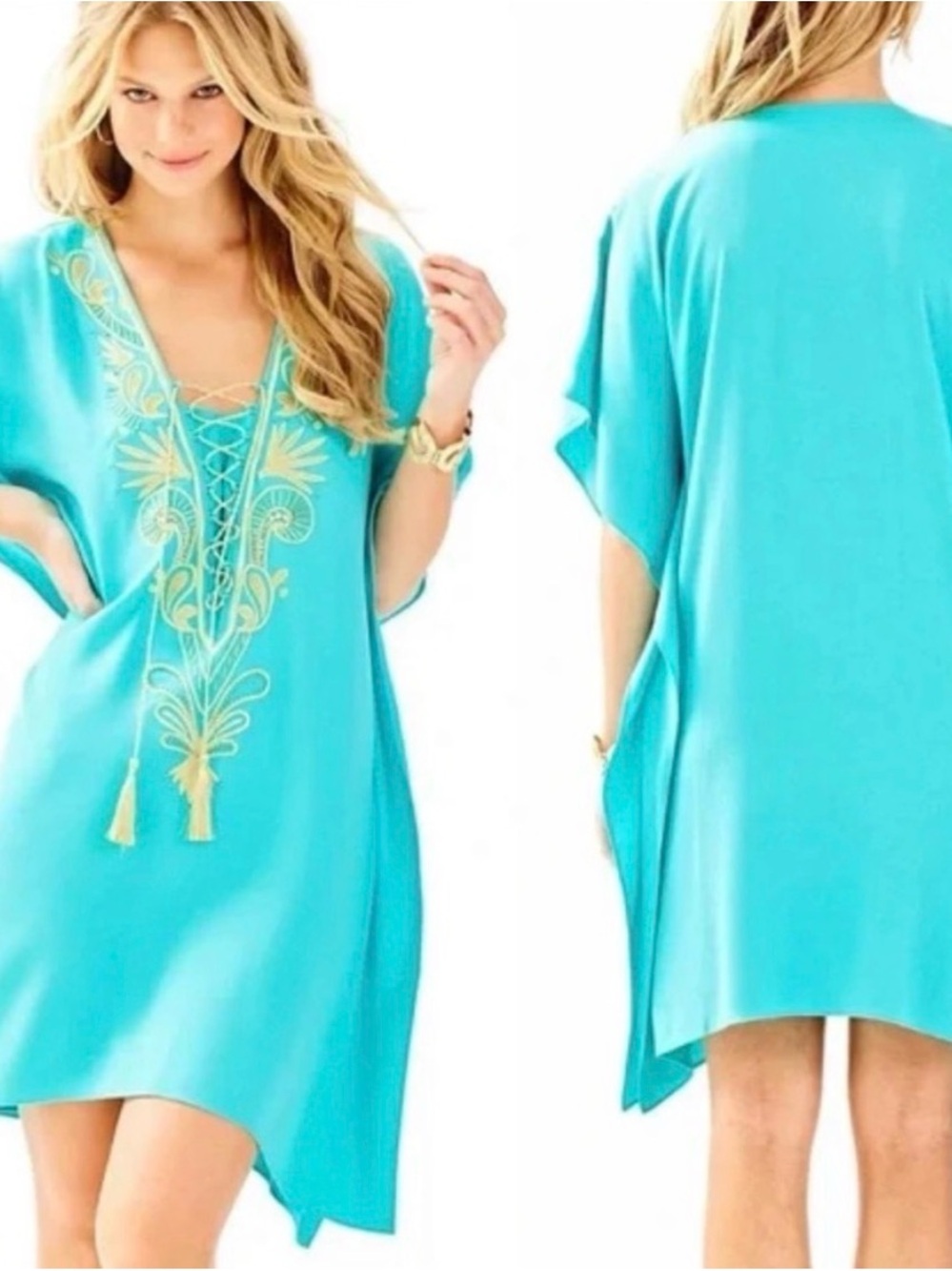 NWOT Lilly Pulitzer Chai Caftan size s/m